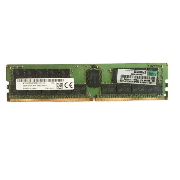 Pro Hpe Ram 815100-b21 850881-001 840758-091 32gb Ddr4 2666 Reg Serverová paměť