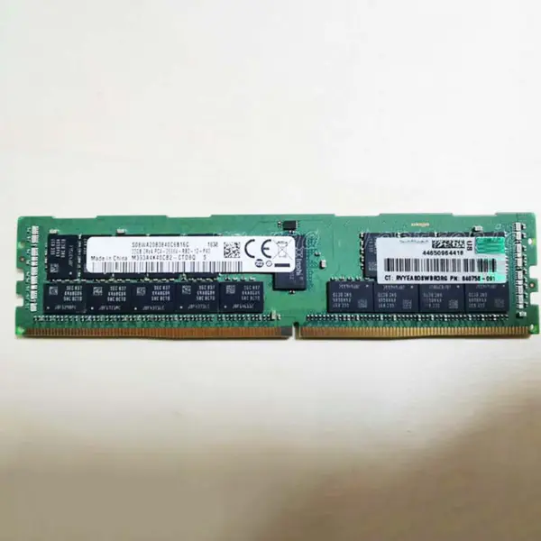 Pro Hpe Ram 815100-b21 850881-001 840758-091 32gb Ddr4 2666 Reg Serverová paměť