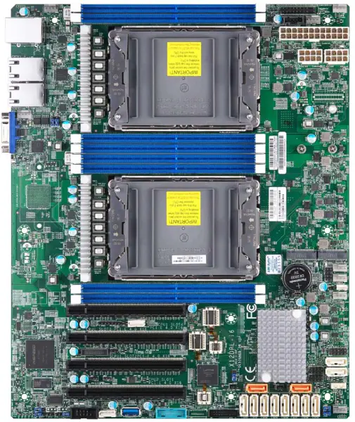 X12dpl-i6 pro základní desku Supermicro Lga-4189 Xeon Scalable Processors Pci-e 4.0 Sata3 (6 Gb/s) Dual Lan s Intel I210