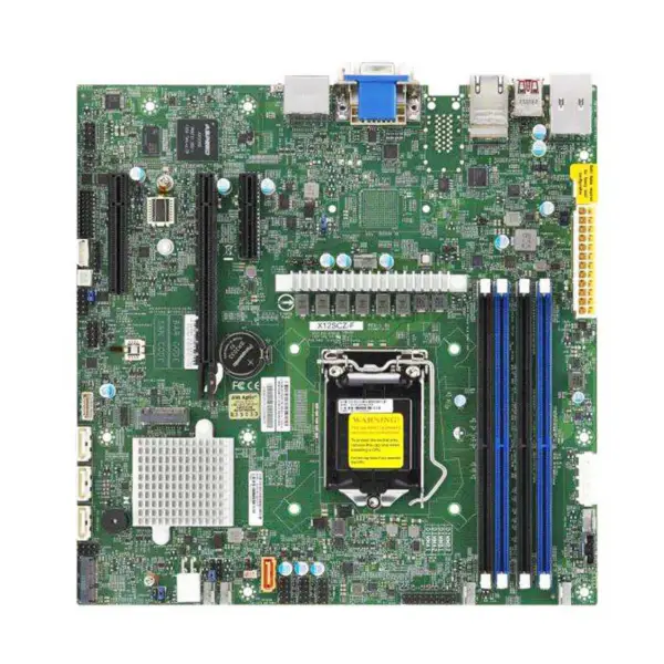 X12scz-qf Pro vysoce výkonnou základní desku Supermicro pro vestavné systémy 10. generace Core I9 I7 I5 I3 Lga-1200 Ddr4 Sata3