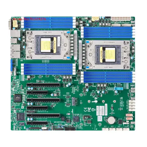 H12dsi-n6 Pro základní desku Supermicro Eatx Dva procesory řady Epyc 7003/7002 Gigabitový port Lan Vyhrazený port Ipmi Lan
