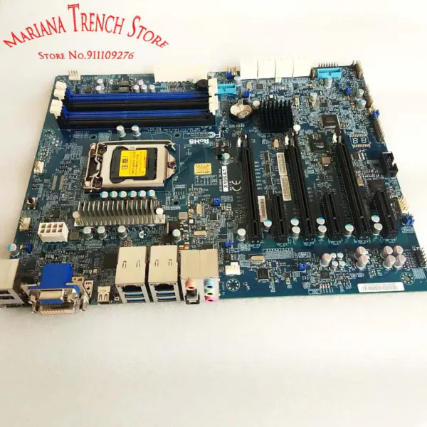 X10sat Pro základní desku Supermicro Lga1150 E3-1200 V3/v4 4./5. generace procesorů Core I7/i5/i3 Ddr3 Sata3 Usb 3.0