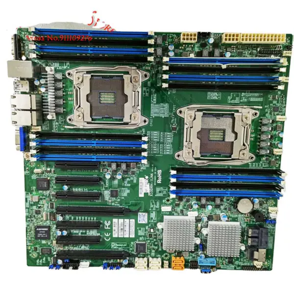 X10drh-iln4 pro základní desku Supermicro Lga2011 E5-2600 V4/v3 Family Ddr4 Ipmi 2.0