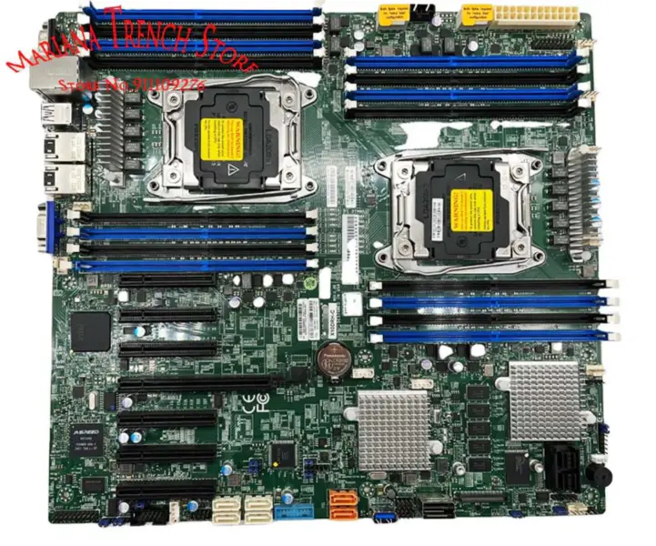 X10drh-c pro základní desku Supermicro Lga2011 E5-2600 V4/v3 Family Ddr4 Dual Port Gbe Lan Sas3 (12gbps) Ipmi 2.0
