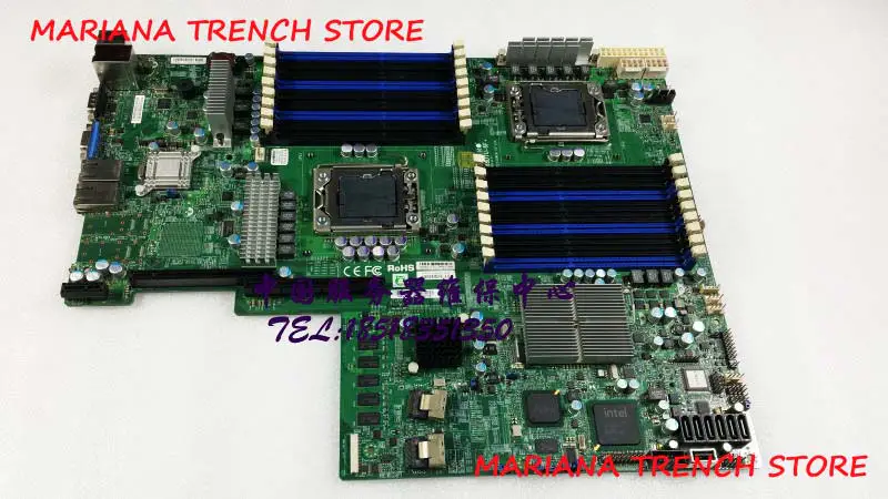 X8dtu-6f+ Pro základní desky Supermicro s procesory Xeon řady 5600/5500 82576 Dvouportový řadič gigabitového Ethernetu Ipmi 2.0