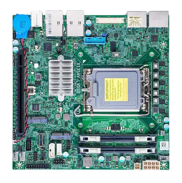 X13sav-lvds Q670e pro vestavné základní desky Supermicro 12. generace Core I9/i7/i5/i3 Lga-1700 Ddr4-3200mhz Onboard Tpm2.0