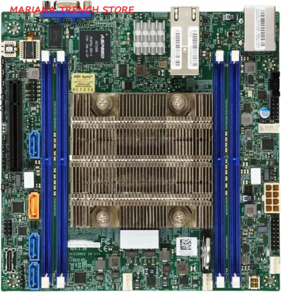 X11sdv-12c-tln2f Pro základní desku Supermicro Embedded/lot Xeon Processor D-2166nt 12 jader 24 vláken 10gbase-t Lan