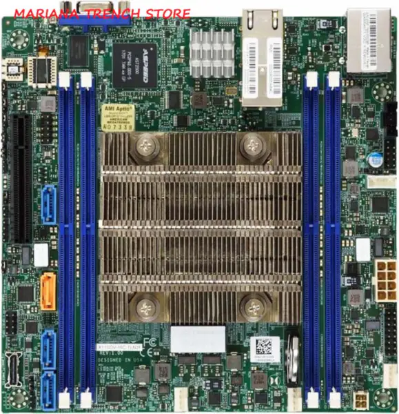 X11sdv-4c-tln2f Pro základní desku Supermicro Embedded/lot Xeon Processor D-2123it 4 jádra 8 vláken Dual Lan s 10gbase-t