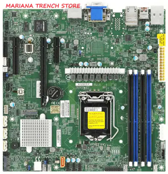 X12scz-f Pro vysoce výkonné vestavné základní desky Supermicro s procesory Core I9 I7 I5 I3 Xeon W-1200 10. generace