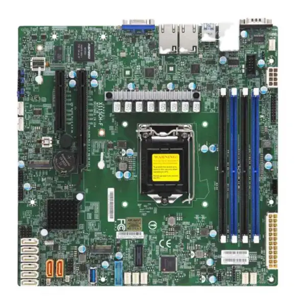 X11sch-f Pro základní desku Supermicro 8./9. generace Core I3 s jednou paticí Lga-1151 Xeon E-2100 E-2200 Procesor Dual Gbe Lan