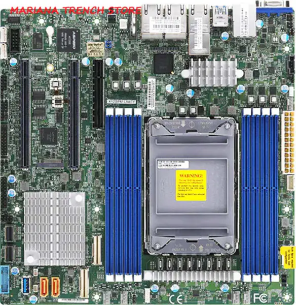 X12spm-ln6tf pro základní desky Supermicro Embedded/lot Socket Lga-4189 3. generace Xeon Scalable Processors 1gbe/10gbase-t Lan