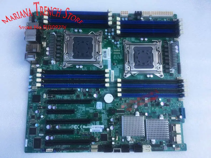 X9da7 pro základní desku Supermicro Dual (lga2011) E5-2600 V1/v2 Family Ecc Ddr3 8x Sas2 (6gb/s) Porty přes Broadcom 2308