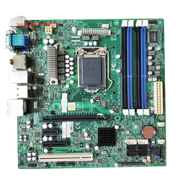 C7q67 Pro základní desku Supermicro Lga1155 2. generace řady Core I3 I5 I7 Ddr3 Pci-e 2.0