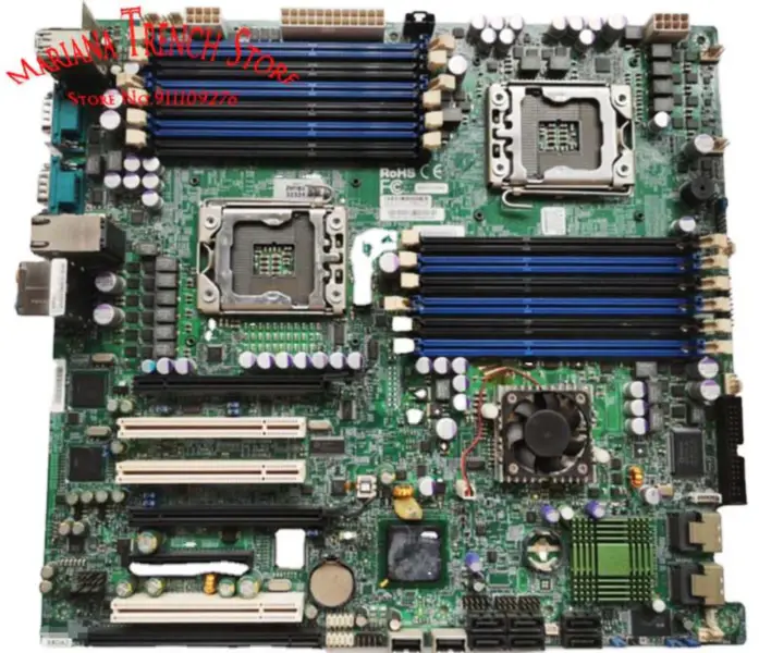 X8da3 Pro základní desky Supermicro s procesory Xeon řady 5600/5500 Ddr3 Broadcom 1068e 8-portový řadič Sas Sata2