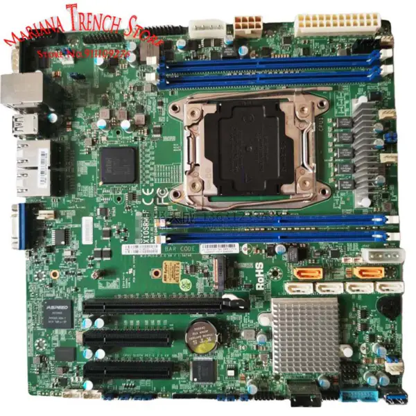 X10srm-f pro vestavné základní desky Supermicro s jedním socketem R3 (lga 2011) E5-1600/2600 V3/v4 Family Ddr4 Ecc