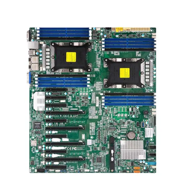 X11dpx-t Základní deska pro Supermicro Dvoucestný čip C621 Lga-3647 11 slotů PCI-e 3 Upi Duální 10gbase-t Lan