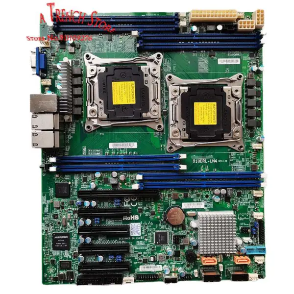 X10drl-ln4 pro základní desku Supermicro Quad 1gbe Lan Lga2011 E5-2600 V4/v3 Family Ddr4 Quad Lan W/ I350 Gbe