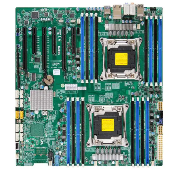 X10dai Industrial Package Základní deska pro Supermicro Two-way C612 2011 Multi-graphics Video Clip Image Rendering