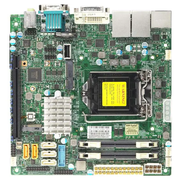 X11ssv-q Průmyslové balení Základní deska pro jednokanálový servis Supermicro Mini-itx Core I7 I5 I3 Malá deska Q17