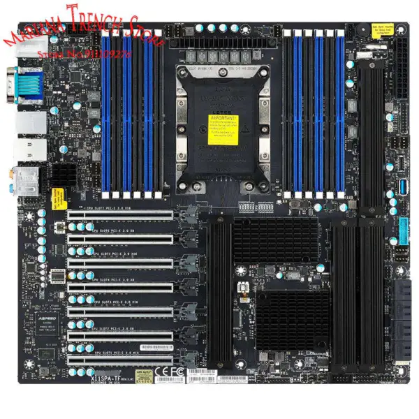 X11spa-tf Pro základní desku Supermicro 2. generace Xeon Scalable Processors Lga-3647 Ddr4 Pci-e 3.0 M.2