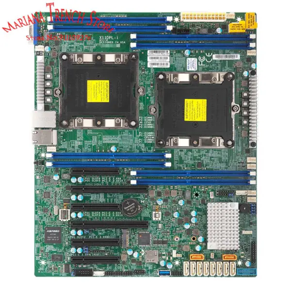 X11dpl-i pro základní desky Supermicro Dual Socket Lga-3647 Xeon Scalable Processors Ddr4 10 Sata3 (6 Gb/s) Porty Raid 0,1,5,10