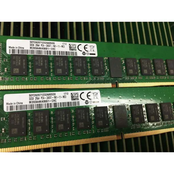 32gb Ddr4 2400mhz Rdimm Ram pro Dell R430 R730 R630 R930 Pc4-2400t Serverová paměť