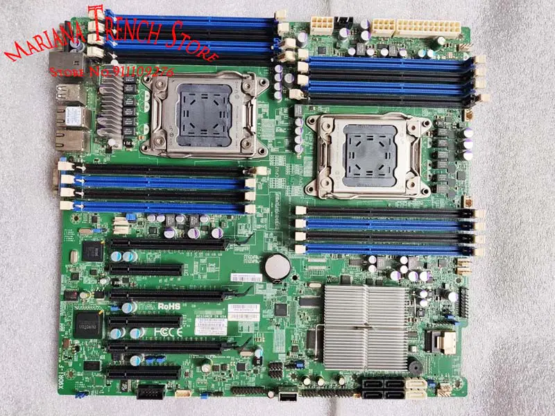 X9dri-f pro základní desku Supermicro Lga2011 E5-2600 V1/ V2 Family Ecc Ddr3 8x Sata2 a 2x Sata3 porty