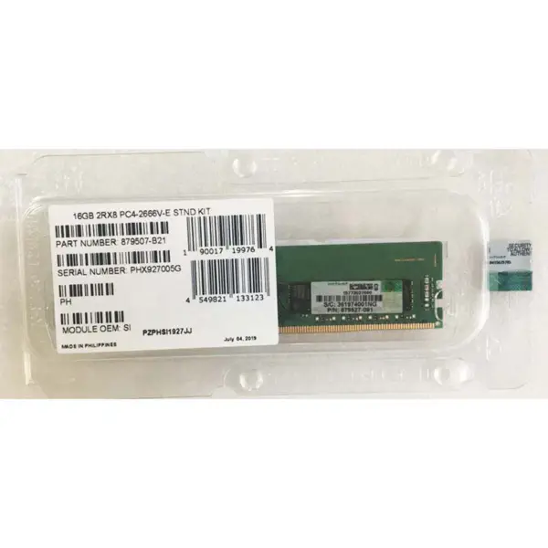 Pro Hpe Ram 879507-b21 879527-091 P06773-001 16gb Ddr4 2666 Ecc Serverová paměť