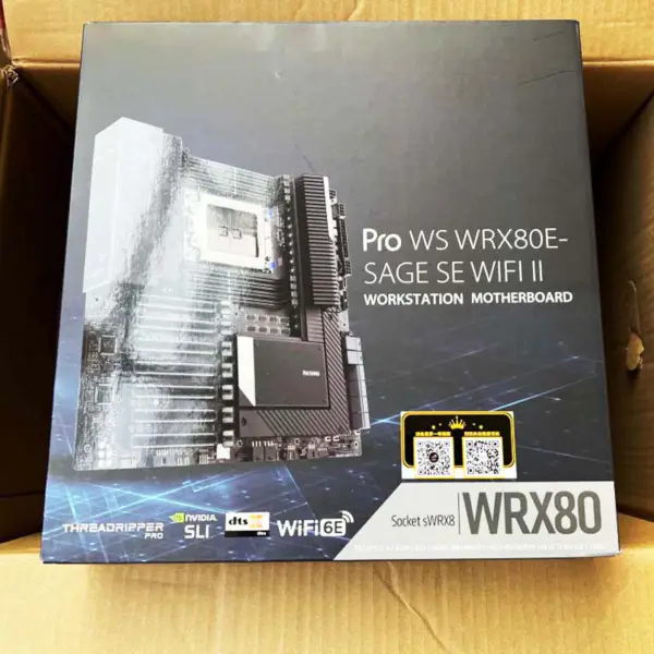 Pro Ws Wrx80e-sage Se Wifi Ii Procesory řady Threadripper Pro