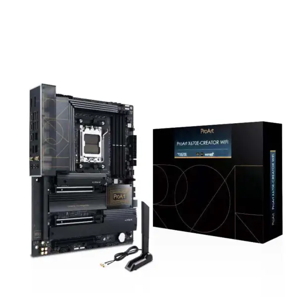 Proart X670e-creator Základní deska s Wifi Socket Am5 pro stolní procesory řady 7000