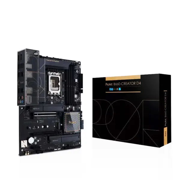 Proart B660-creator D4 Atx Základní deska Lga 1700 12./13. generace procesorů Core