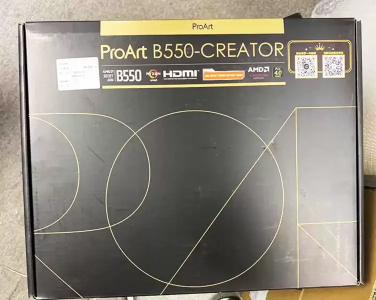 Proart B550-creator B550 Ryzen Am4 Atx Základní deska Content Creator podporující Pcie 4.0 a Dual Thunderbolt 4 Type-c