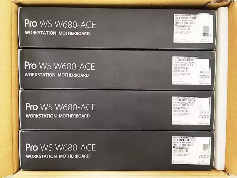 Pro Ws W680-ace Atx Základní deska pro pracovní stanice Lga 1700 12./13. generace procesorů Core