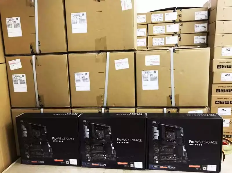 Pro Ws X570-ace Atx Základní deska pro pracovní stanice s procesory řady Am4 5000/4000g/3000/3000g/2000/2000g