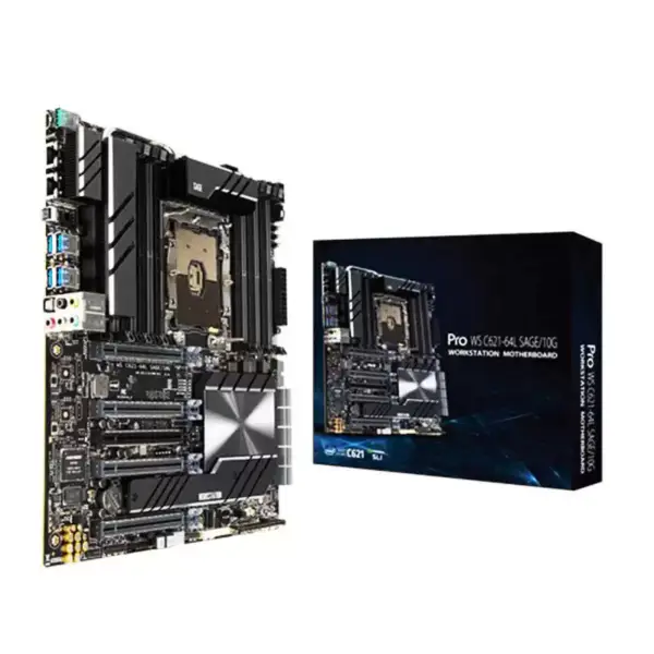 Pro Ws C621-64l Sage/10g Základní deska pro pracovní stanice Lga3647 1./2. generace škálovatelných procesorů Xeon