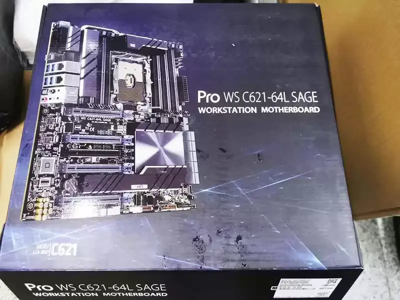 Pro Ws C621-64l Sage Workstation Základní deska Lga3647 1./2. generace škálovatelných procesorů Xeon
