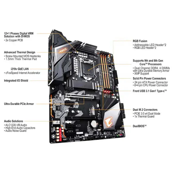 Základní deska Gigabyte Z390 Aorus Elite