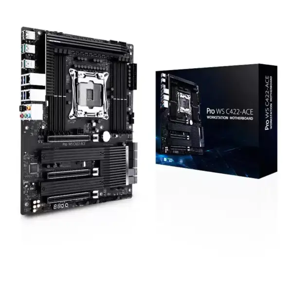 Pro Ws C422-ace Atx Základní deska pro pracovní stanice s procesorem Lga2066 Xeon W