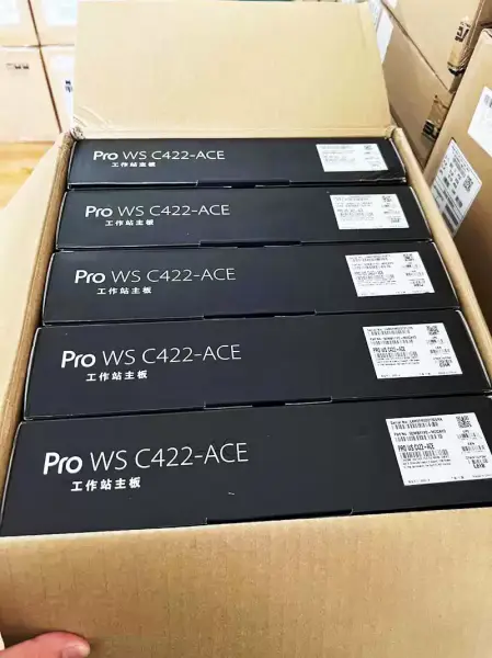 Pro Ws C422-ace Atx Základní deska pro pracovní stanice s procesorem Lga2066 Xeon W