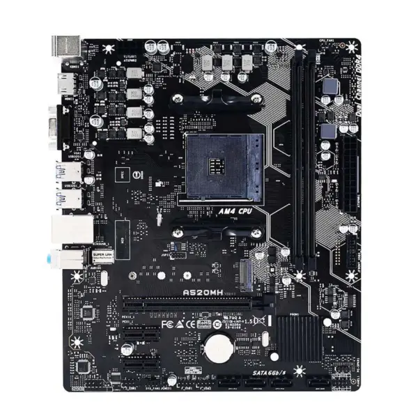 A520mh pro základní desku Biostar A520 Socket Am4 64gb Ddr4 M.2 Micro Atx