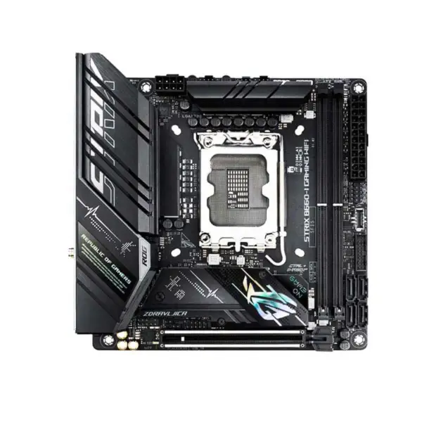 Rog Strix B660-i Gaming Wifi Pro herní základní desku Asus B660 Itx Lga 1700 Slot Podporuje Pcie 5.0 8+1 Napájecí modul Ddr5 Aemp