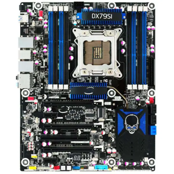 X79 Dx79si Skull System High-end luxusní základní deska pro Intel E5 I7 3960x Lga 2011