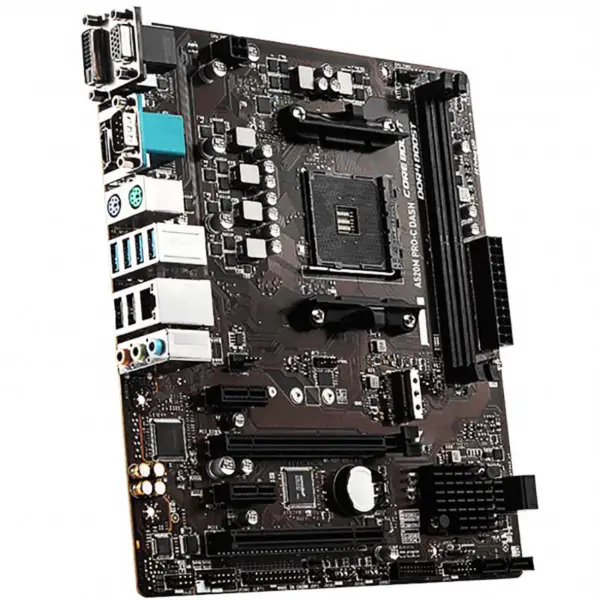A520m Pro-c Dash pro základní desku Msi Am4 Ddr4 64gb M.2 Sata3 Usb3.2 Gen1 Micro Atx