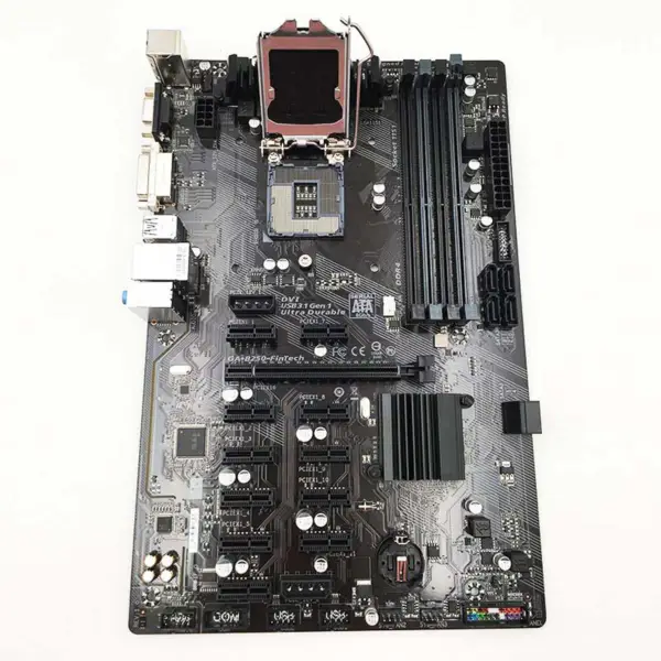 Ga-b250-fintech Pro základní desku Gigabyte B250-fintech Lga1151 6th/7th Gen Core Ddr4 Sata 3.0 Usb 3.1 128 Gb