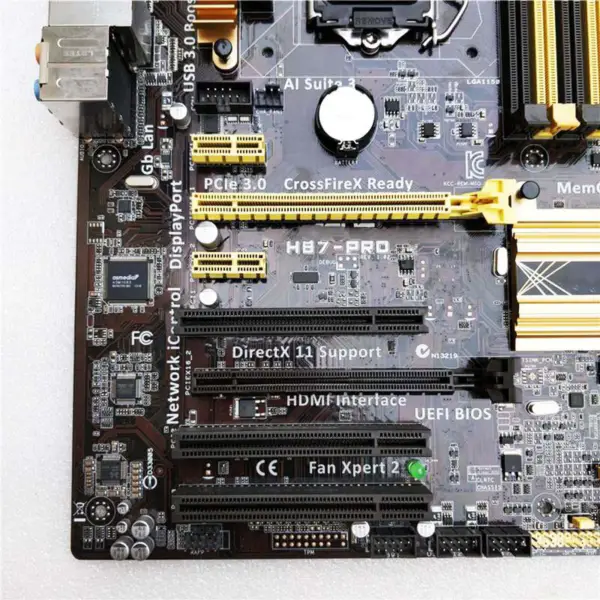 H87-pro Pro Asus Desktop Atx Základní deska H87 Core I7/i5/i3 Lga 1150 Ddr3 Pcie 3.0