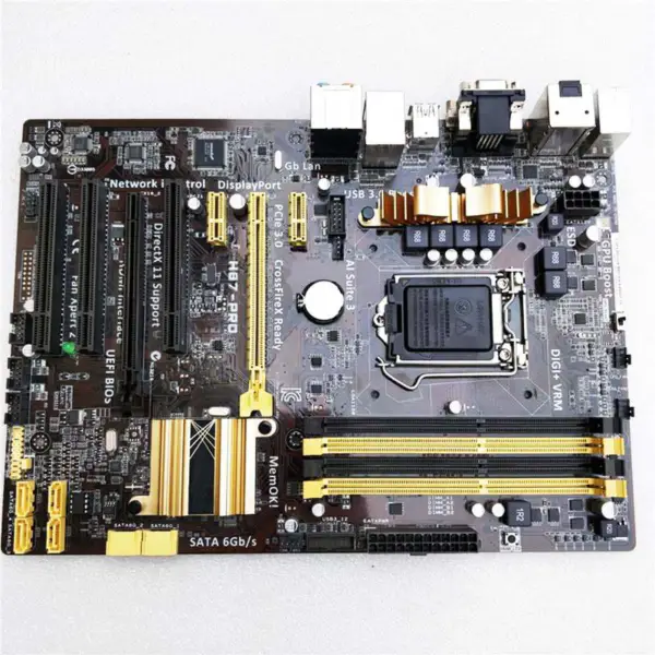 H87-pro Pro Asus Desktop Atx Základní deska H87 Core I7/i5/i3 Lga 1150 Ddr3 Pcie 3.0