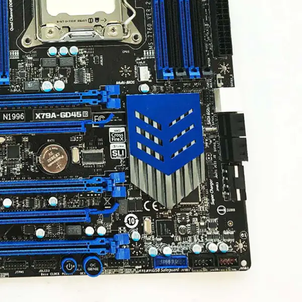 X79a-gd45 (8d) Pro základní desku Msi Ms-7760 Lga2011 Ddr3 128gb Sata3 Usb2.0/3.0 Pci-e Gen2/3 Atx