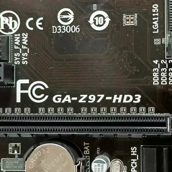 Ga-z97-hd3(rev.1.0) Pro základní desku Gigabyte Z97-hd3 Z97 Lga 1150 Ddr3 32g Sata3 Atx