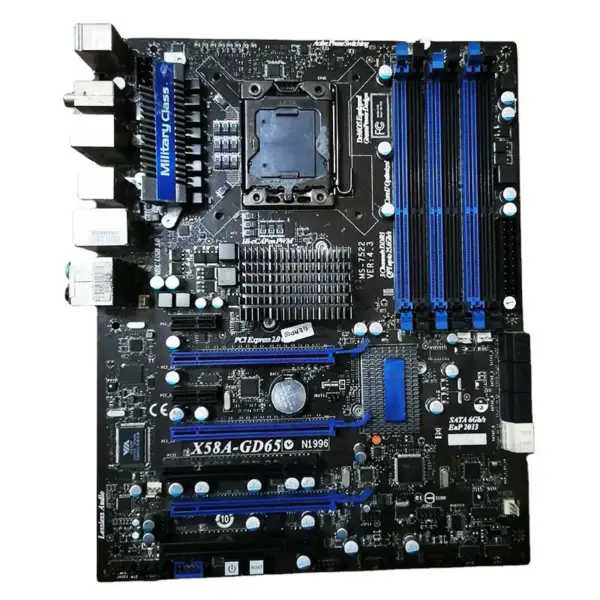 X58a-gd65 Pro Msi Ms-7522 Lga1366 Ddr3 24g V:4.3 Sata2/3 Usb3.0 Atx Základní deska