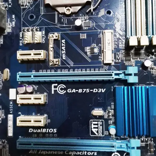 Ga-b75-d3v pro základní desku Gigabyte Lga 1155 Ddr3 32g B75 Sata Ii Sata Iii